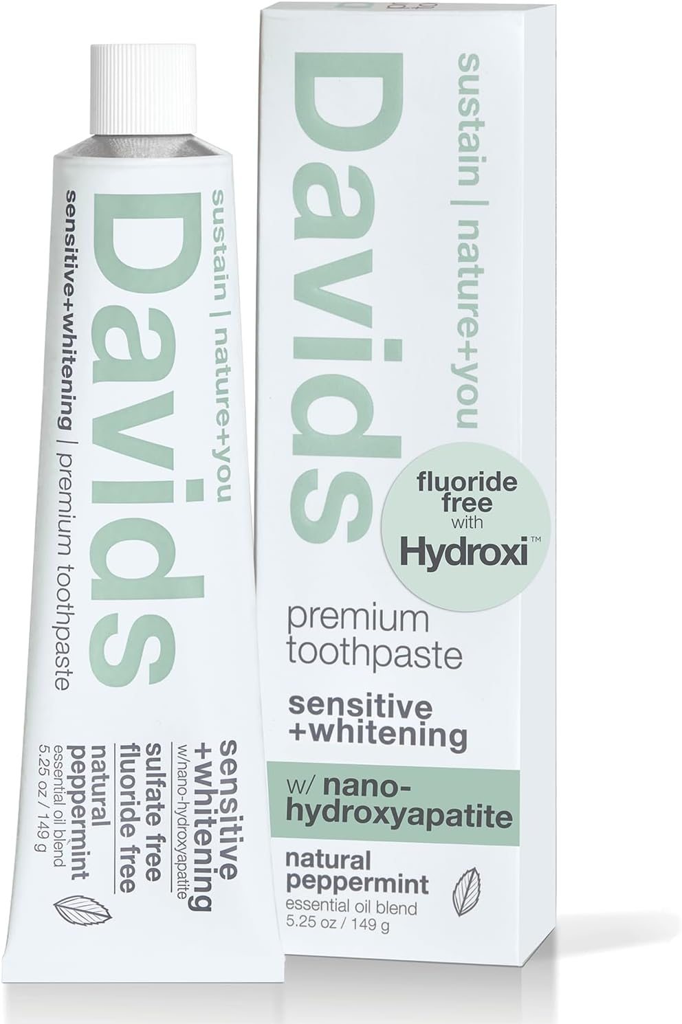 Davids Hydroxy Fluoride-Free Toothpaste